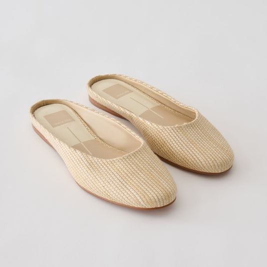EILA FLATS LT NATURAL RAFFIA