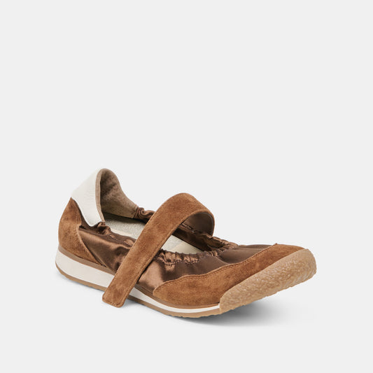SPRUCE SNEAKERS COCOA SATIN