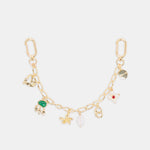 Pearl Gold Chain Bag Charm | Dolce Vita