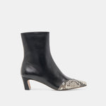 Anika Black Multi Leather Boots | Dolce Vita