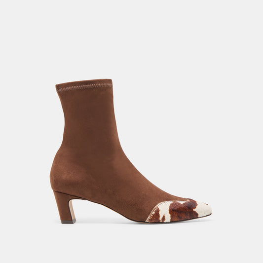 Anika Dk Brown Multi Stella Suede Boots | Dolce Vita