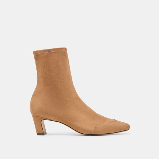 Anika Lt Brown Stella Suede Boots | Dolce Vita