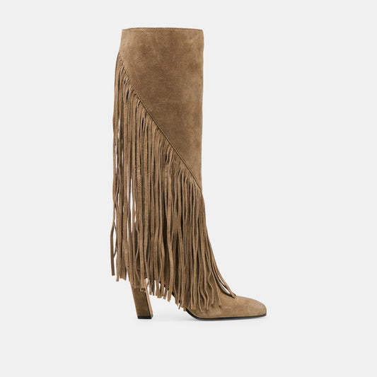 Giano Olive Suede Boots | Dolce Vita