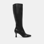 Gyra Extra Wide Calf Black Boots | Leather Wide Calf Boots
