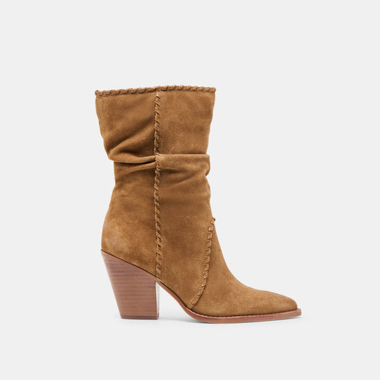 Julith Lt Brown Suede Boots | Dolce Vita