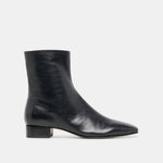 Tarine Black Leather Booties | Dolce Vita