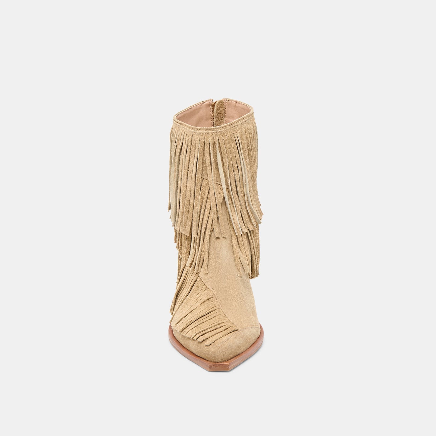 TOREY BOOTIES DK TAUPE SUEDE
