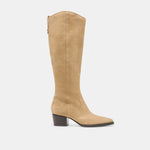 Virona H2O Waterproof Dk Taupe Suede Boots | Dolce Vita