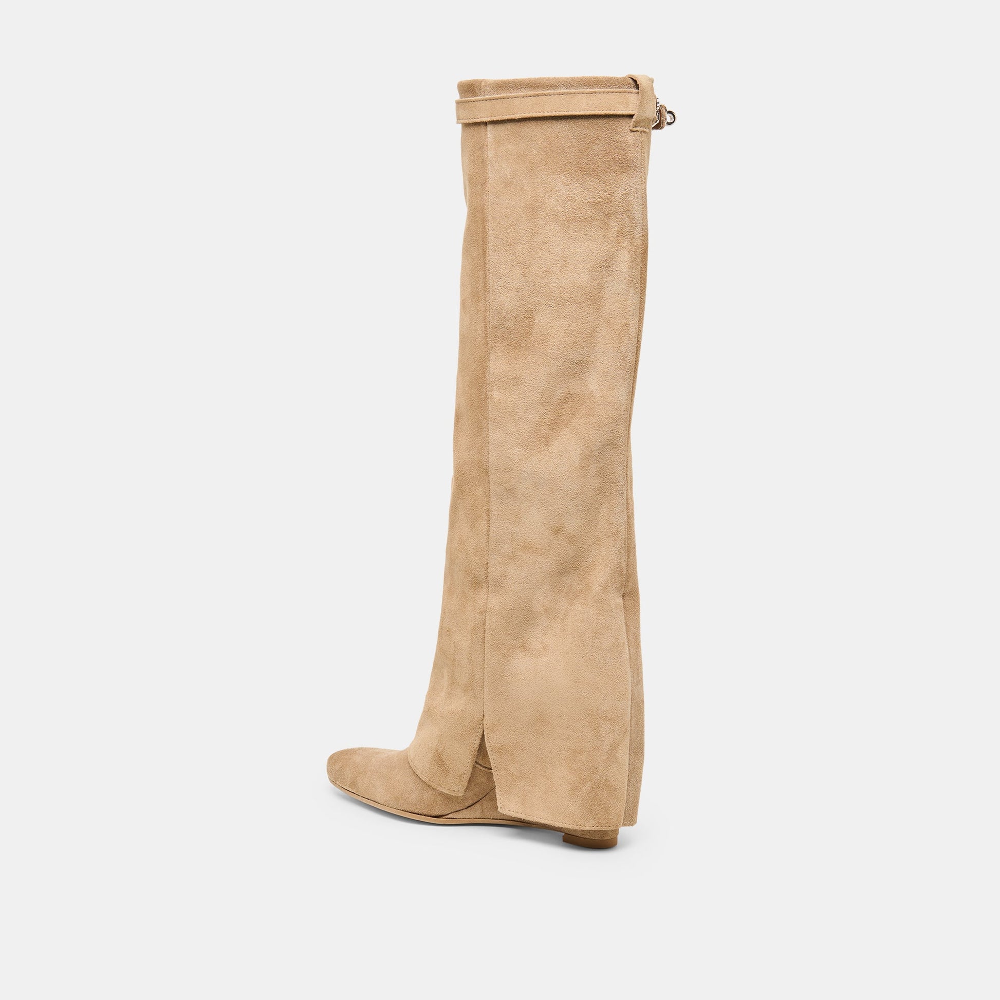 AGGY BOOTS SAND SUEDE