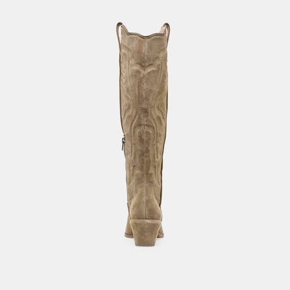 LUNI BOOTS TAUPE SUEDE