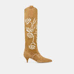 Wilde Chestnut Suede Boots | Dolce Vita