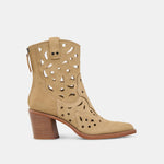 Zenobi Dk Taupe Suede Booties | Dolce Vita