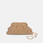 Ione Gold Crochet Clutch | Dolce Vita