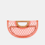 Solandra Coral Jelly Clutch | Dolce Vita