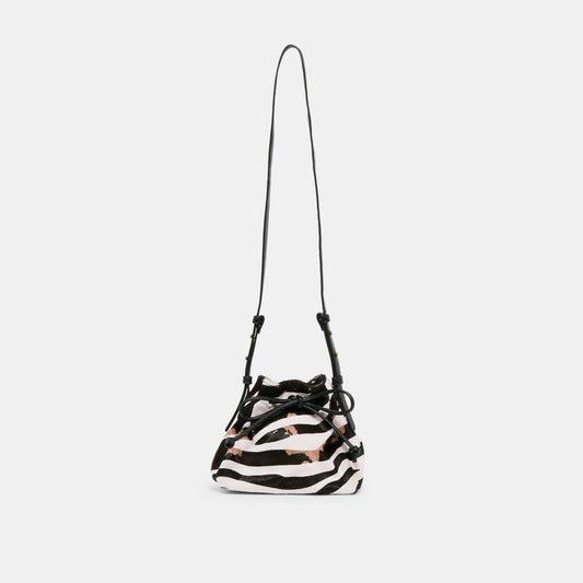 Randi Zebra Calf Hair Crossbody | Dolce Vita