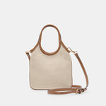 SYLVENE Natural Canvas Removable Crossbody Handbag | Dolce Vita