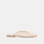 Aubrie Ivory Macrame Mesh Flats | Dolce Vita