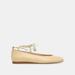 Baiden Warm Natural Leather Ballet Flats | Dolce Vita