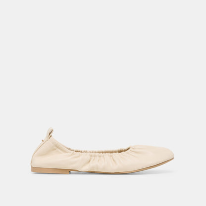 Conrad Bone Leather Ballet Flats | Dolce Vita