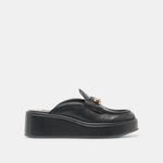 Dorrel Maroon Leather Loafers | Dolce Vita