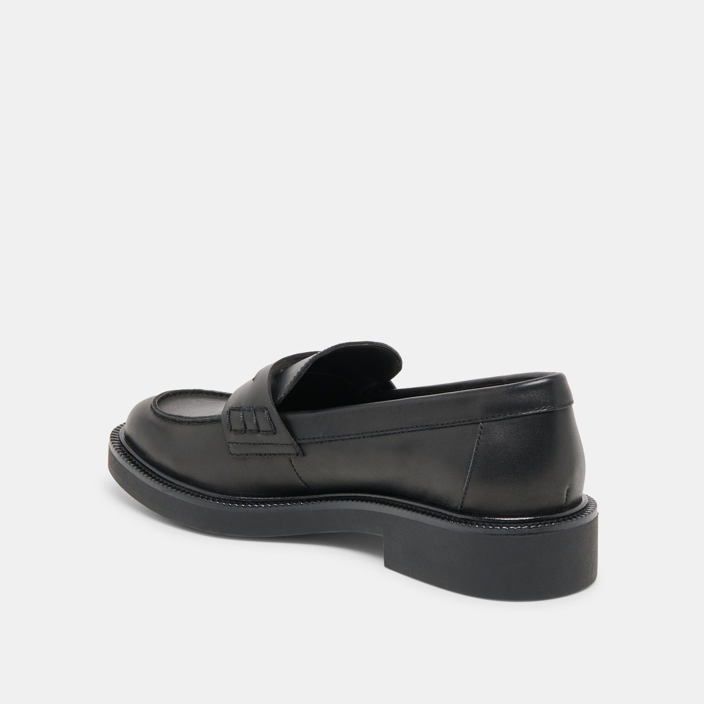 TIGGY LOAFERS BLACK LEATHER
