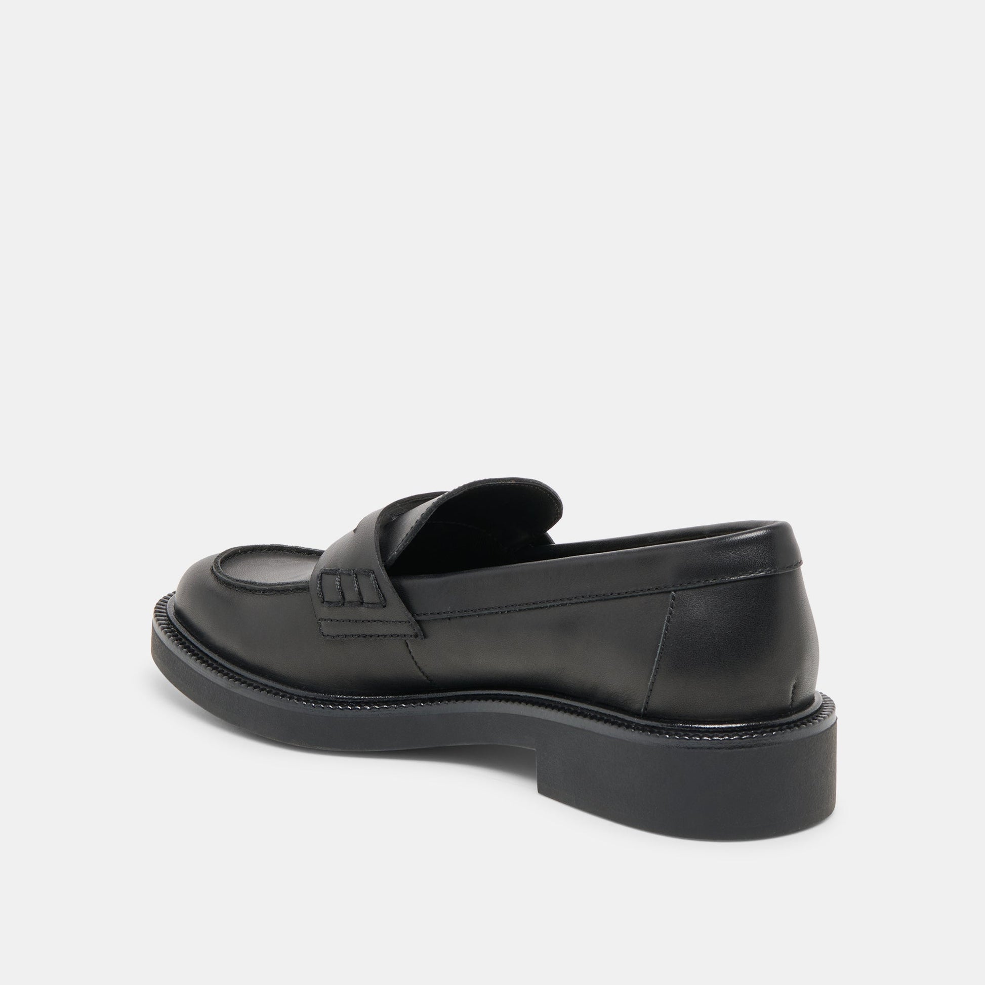 TIGGY LOAFERS BLACK LEATHER