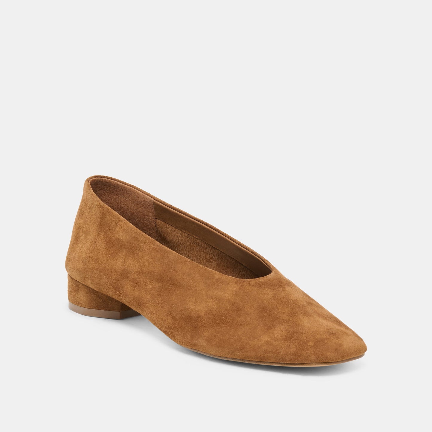 ANDEY BALLET FLATS BROWN SUEDE