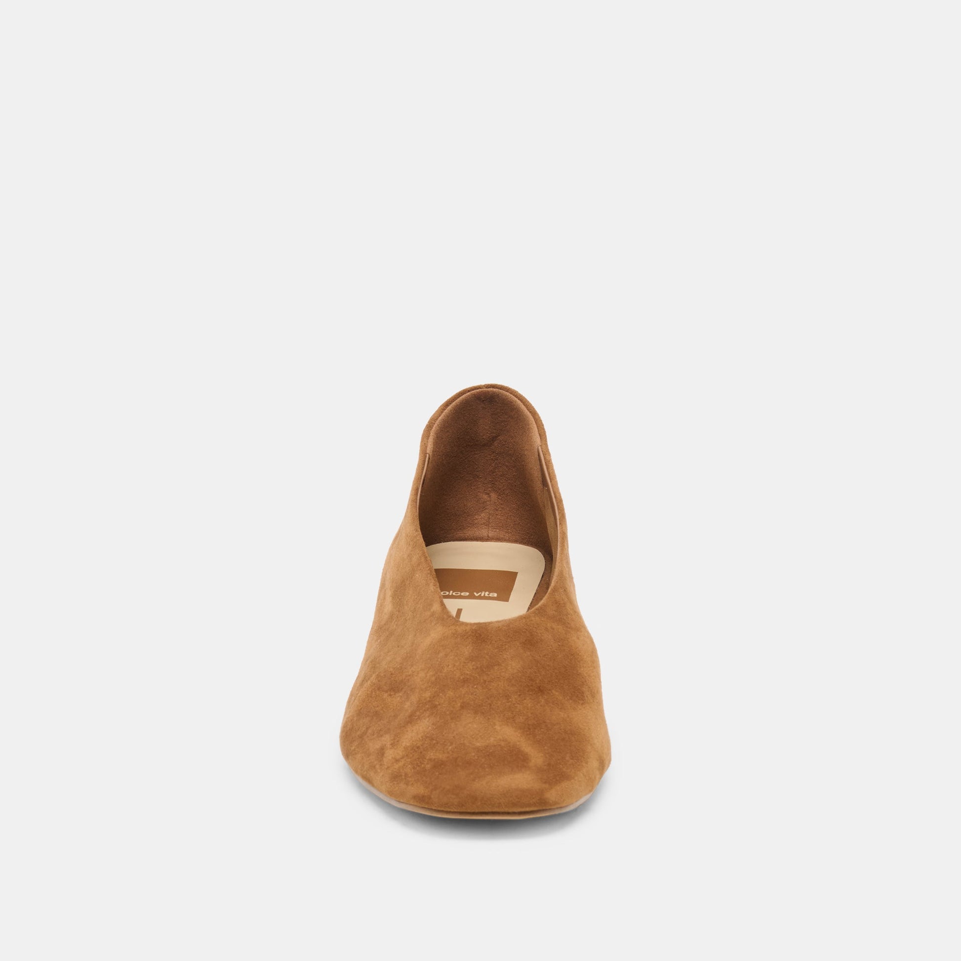 ANDEY BALLET FLATS BROWN SUEDE