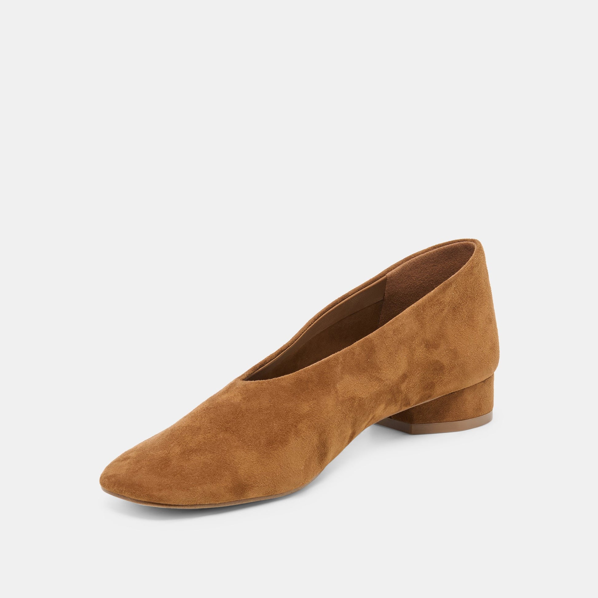 ANDEY BALLET FLATS BROWN SUEDE