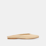 Eila Lt Natural Raffia Flats | Dolce Vita