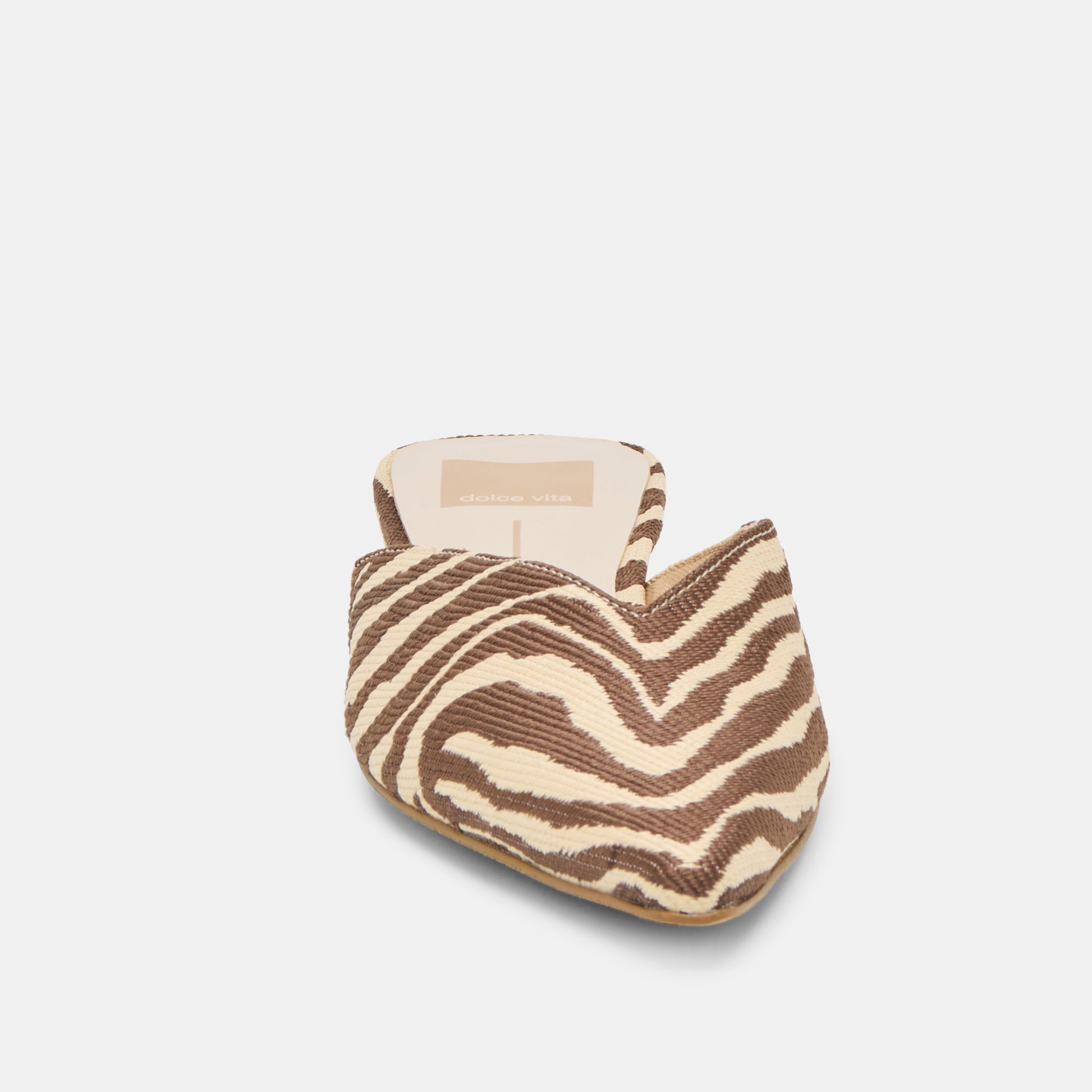 ELM FLATS BEIGE ZEBRA RAFFIA