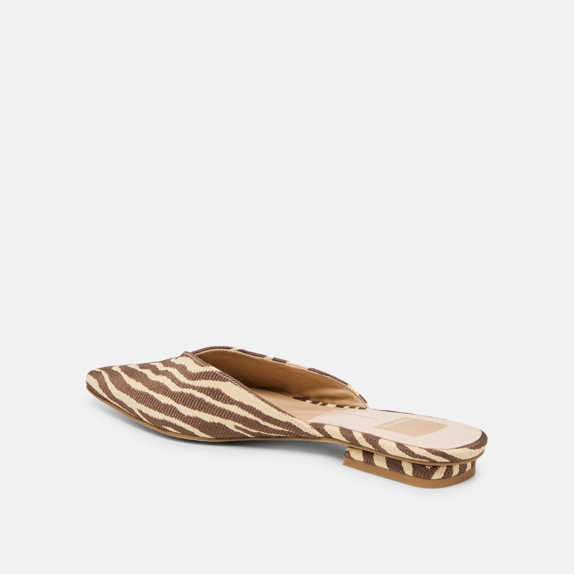 ELM FLATS BEIGE ZEBRA RAFFIA