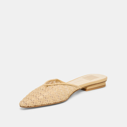 ELM FLATS NATURAL CROSS HATCH RAFFIA