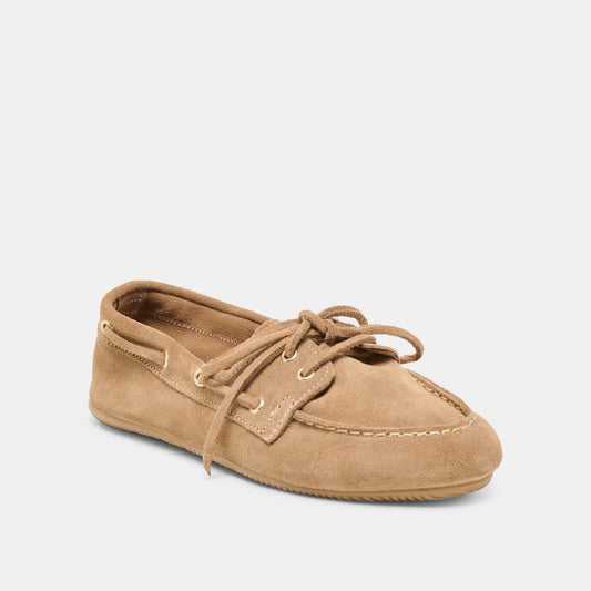 FLORAH LOAFERS TAUPE SUEDE