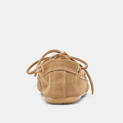 FLORAH LOAFERS TAUPE SUEDE