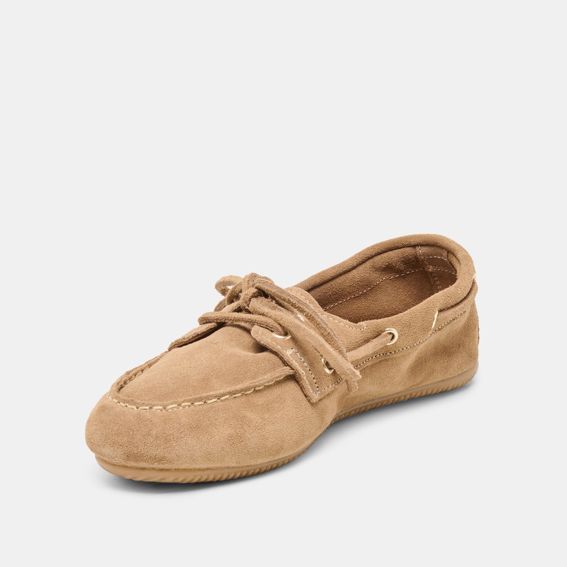 FLORAH LOAFERS TAUPE SUEDE