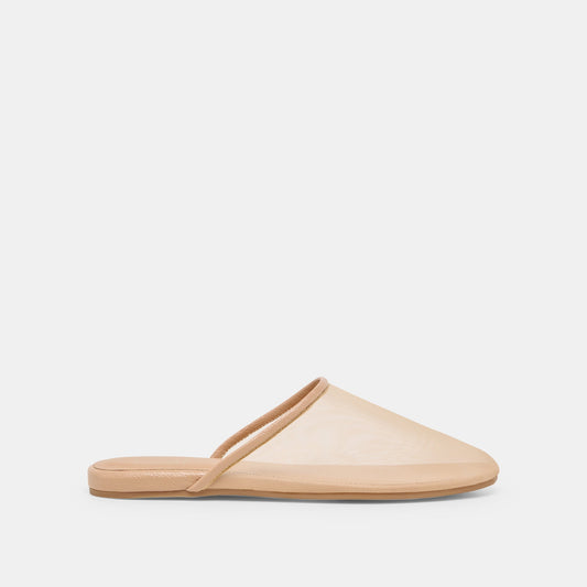 Geni Lt Tan Mesh Flats | Dolce Vita