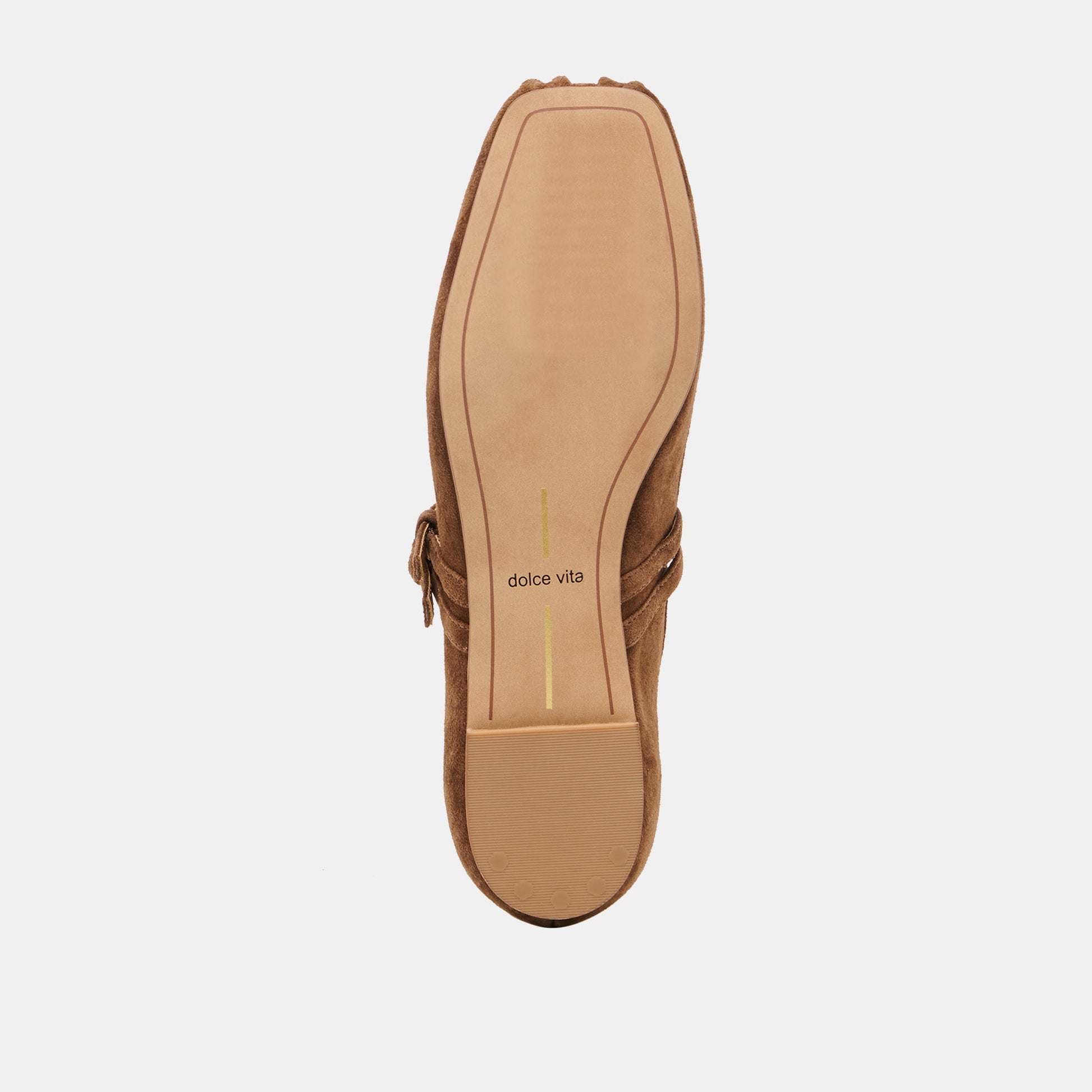 GIBSEN BALLET FLATS COCOA SUEDE