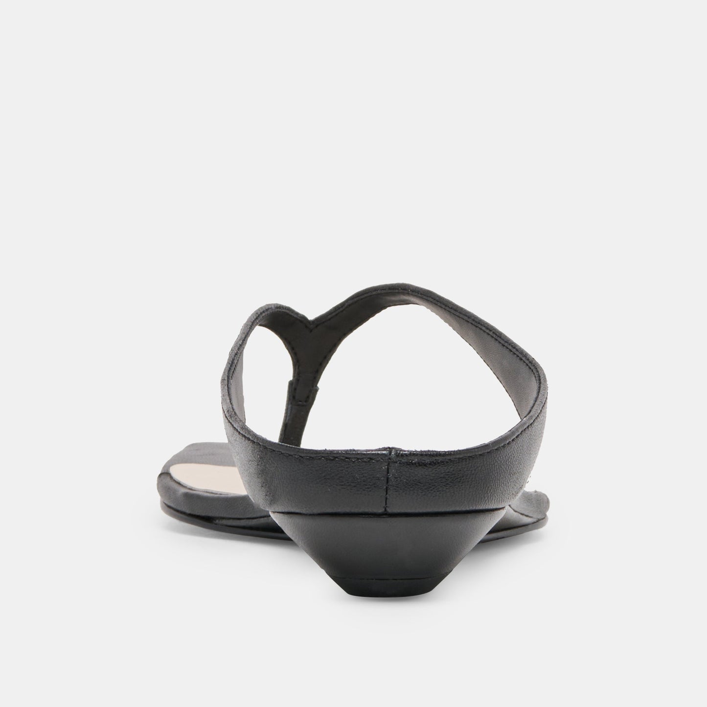 GIZEL SANDALS BLACK LEATHER