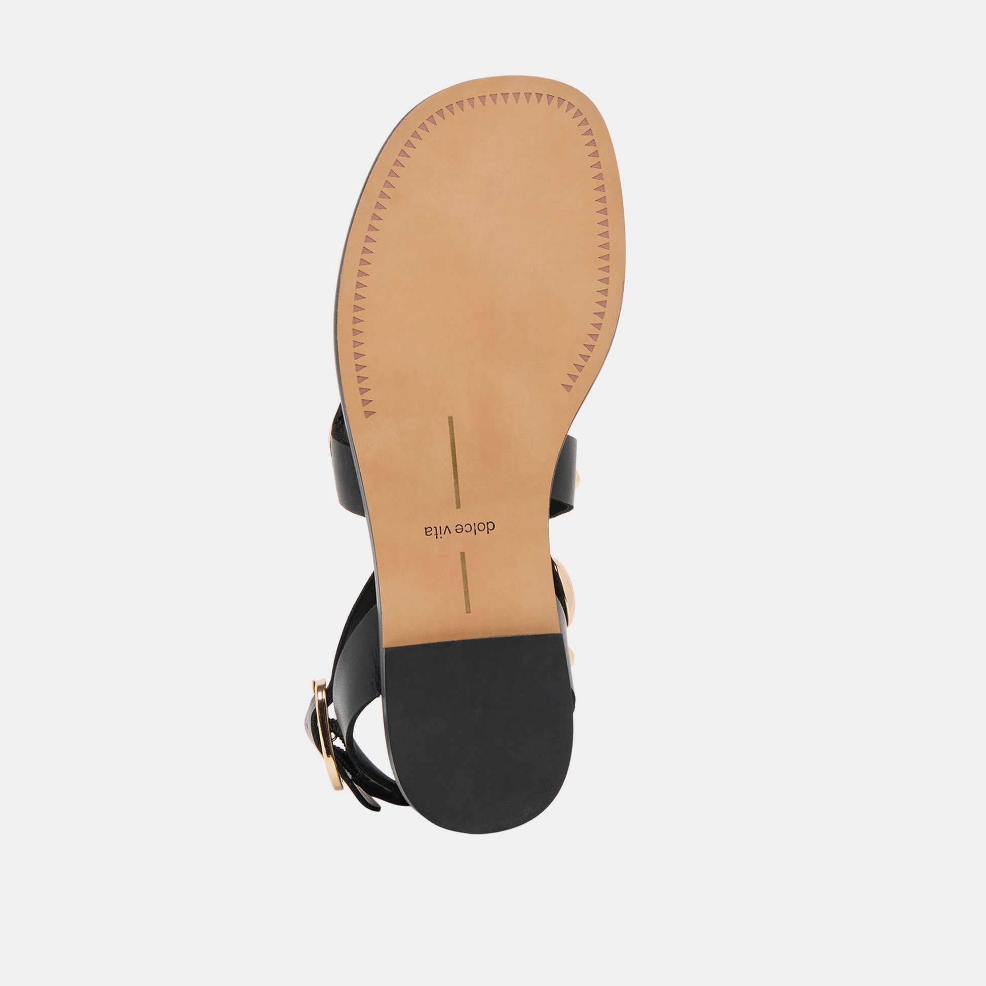 JAYDE SANDALS BLACK LEATHER