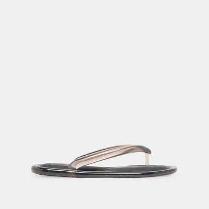 JOZEY Black Jelly Flip-Flop Sandals | Dolce Vita