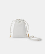 EVIE PHONE POUCH IVORY LEATHER