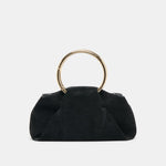 Channing Black Suede Handbag | Dolce Vita