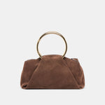 Channing Espresso Suede Handbag | Dolce Vita
