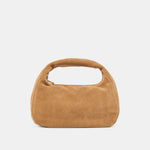 Frankie Brown Suede Handbag | Dolce Vita