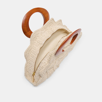 MAREN HANDBAG IVORY CROCHET
