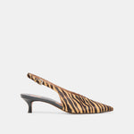 Alenna Tiger Calf Hair Heels | Dolce Vita