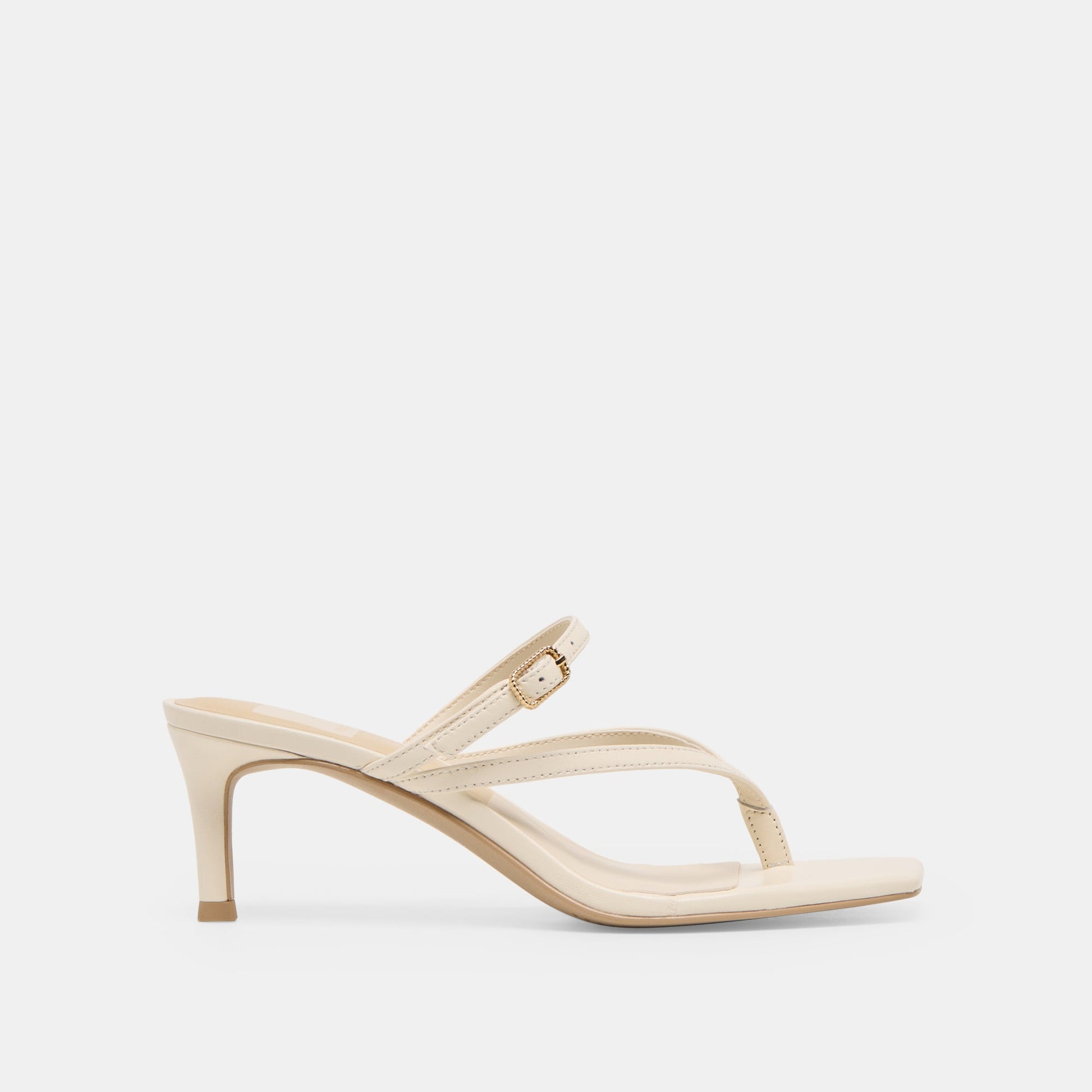 Biaga Off White Leather Heels | Dolce Vita