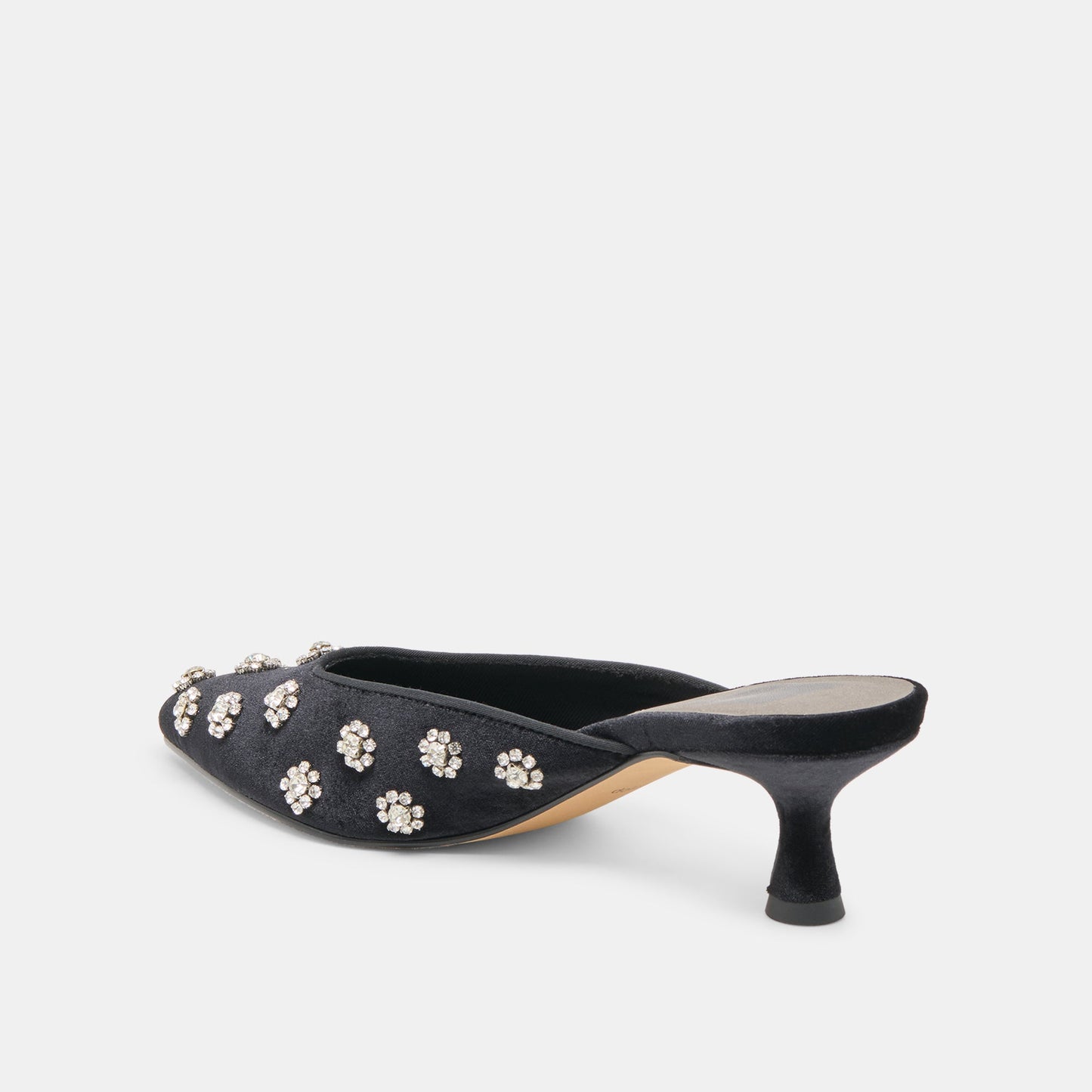 CLARA HEELS NERO VELVET