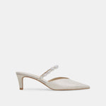 Kanika Pearl Mid Vanilla Pearl Heels | Dolce Vita